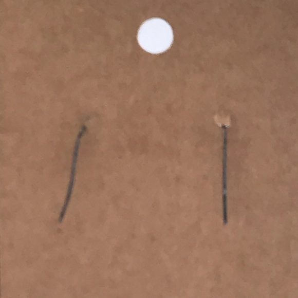 NWT ANJU Handcrafted square earrings - Picture 3 of 3